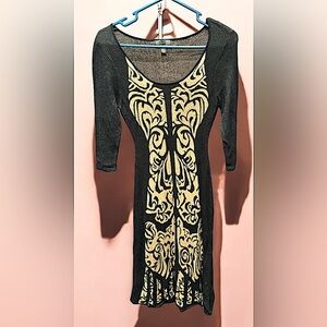Connected apparel Dress MEDIUM length 42in pit to pit 13in stretches a lot more